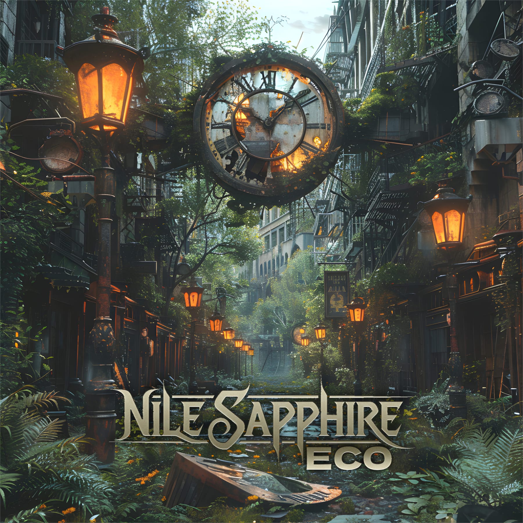 Earth Crying for Order - portada del single ECO de Nile Sapphire
